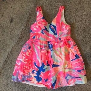 Lilly Pulitzer strapless dress